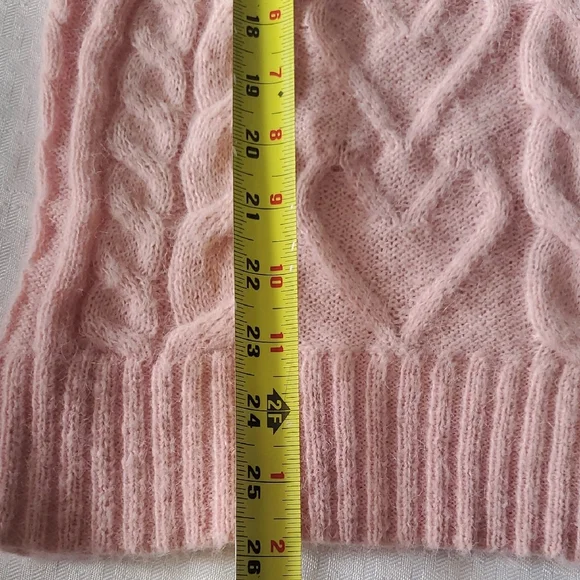 Lovers + Friends  Barbiecore Pink Cable Knit Sweater Vest - Picture 13 of 15